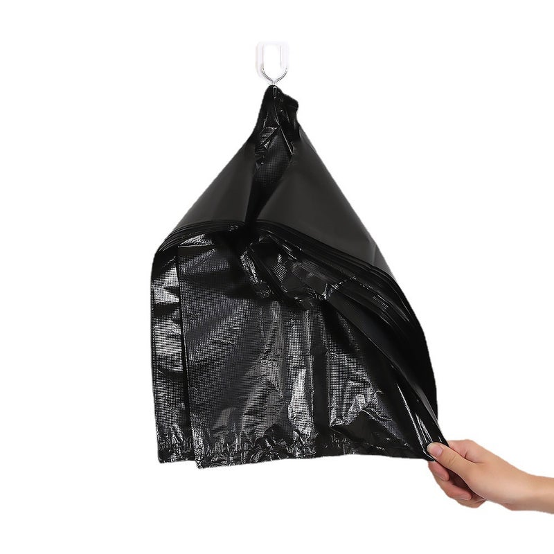 Black Portable Thick Garbage Bags Daily Necessities A Generation Of Small And Medium-Sized Vest Household Plastic Bags - Image 5